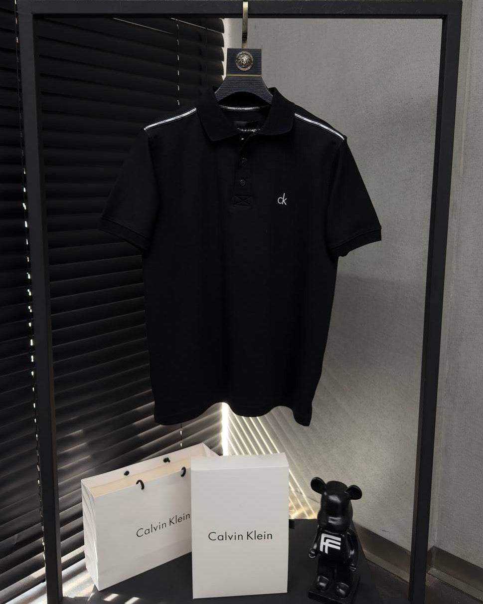 CK tişört polo siyah