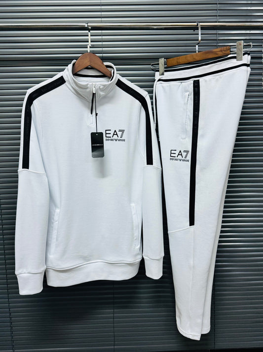 EA7 eşofman takımı 01 beyaz