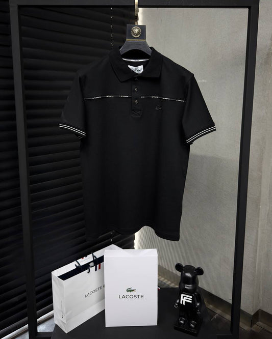 LCST tişört polo siyah