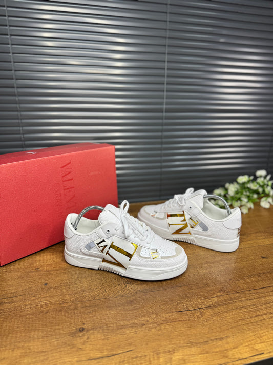 VLTN ayakkabı beyaz Gold