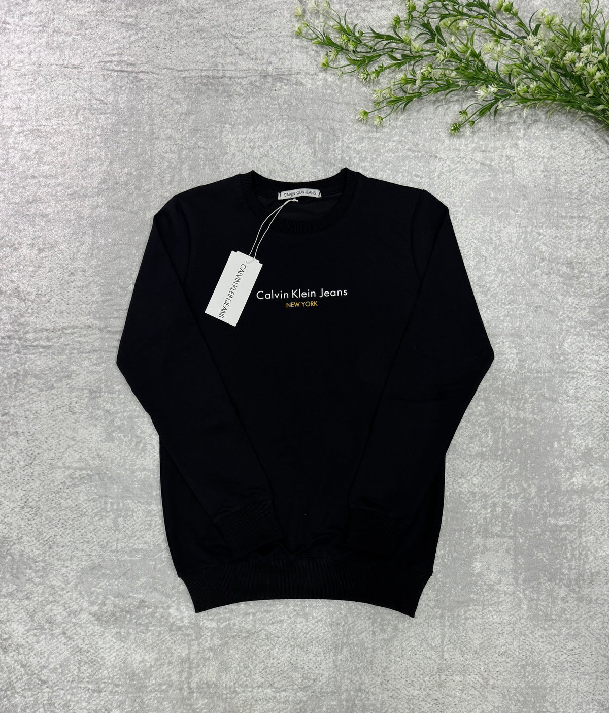 CK 02 sweatshirt siyah