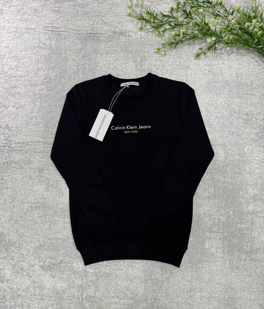 CK 02 sweatshirt siyah
