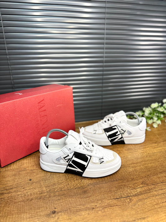 VLTN ayakkabı beyaz siyah