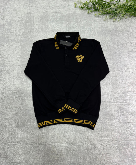 VRSC polo sweatshirt siyah