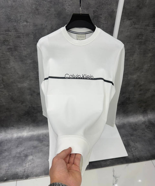 CK 04 sweatshirt beyaz