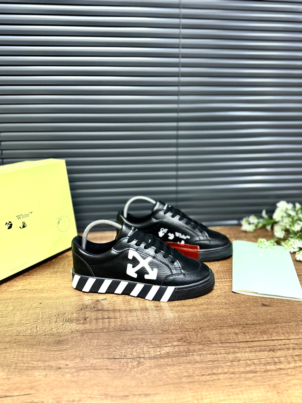Off White siyah ayakkabı