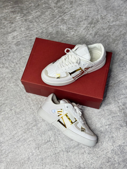 VLTN ayakkabı beyaz Gold
