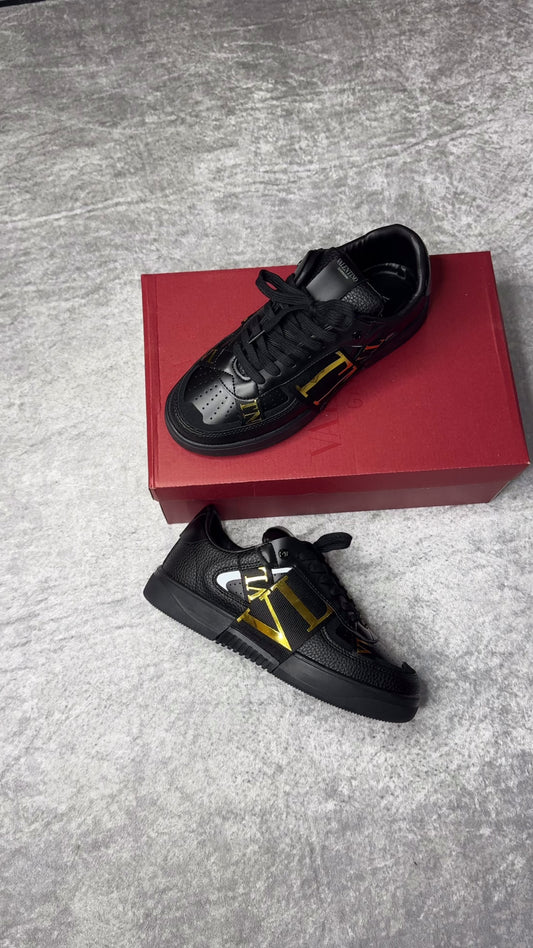 VLTN ayakkabı siyah Gold